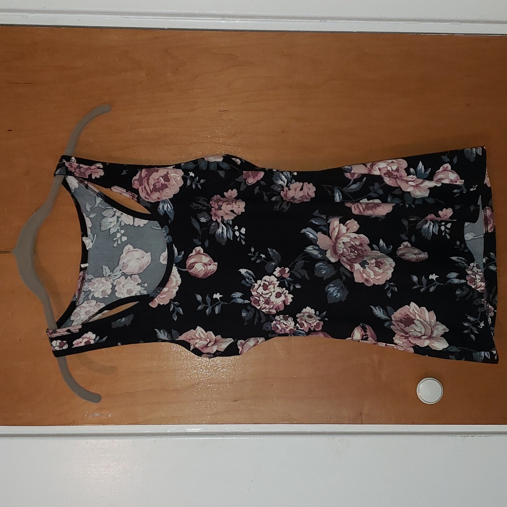 Ardene Racerback Floral Tank Top
